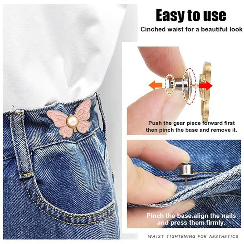 Removable Butterfly Waist Adjustment Buckle(Buy 1 Get 9 Free)