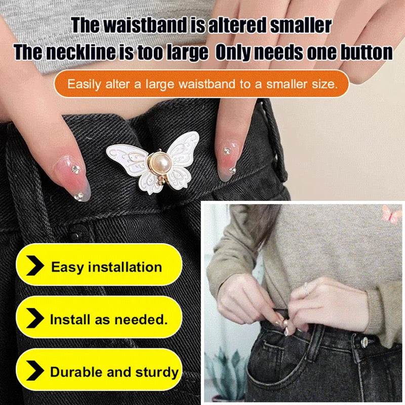 Removable Butterfly Waist Adjustment Buckle(Buy 1 Get 9 Free)