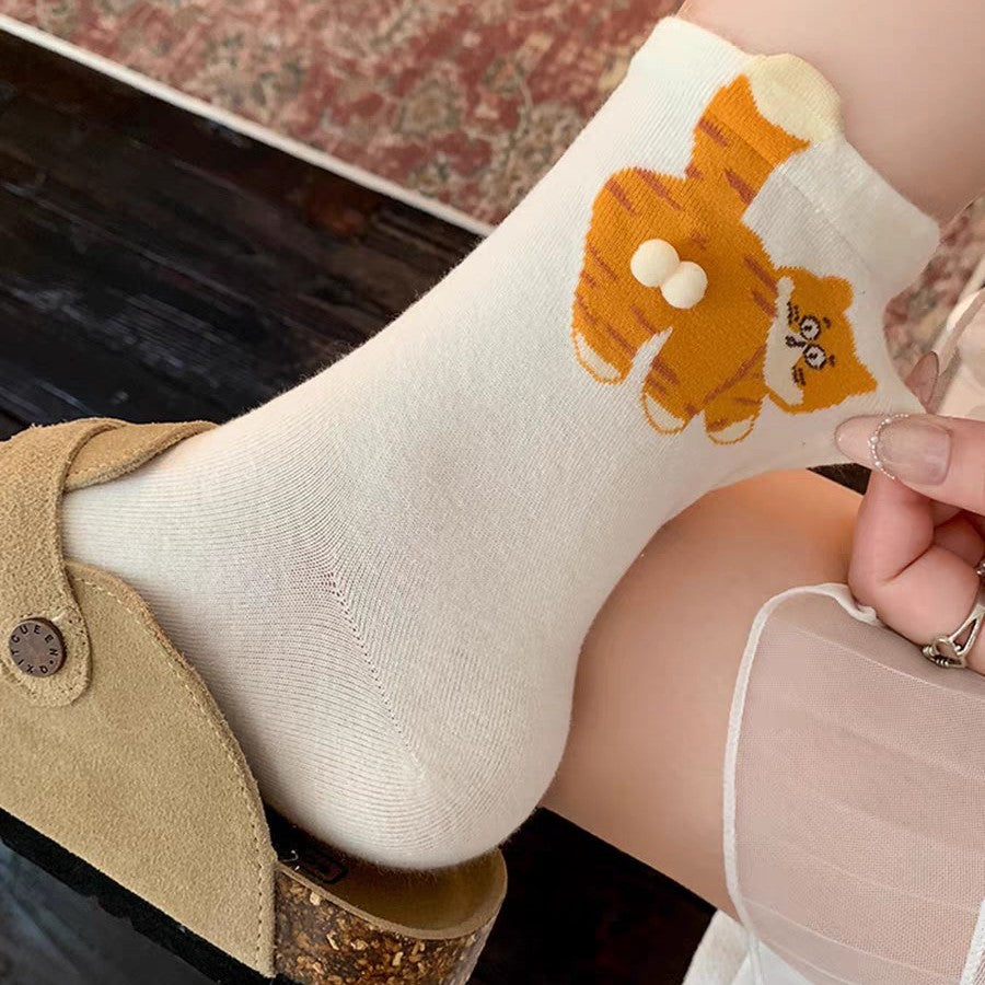 🔥Up to 33% OFF🔥Cute Cat Socks with Balls