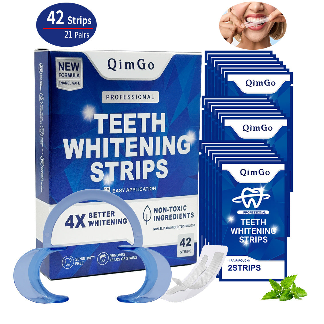 🔥Up to 30% OFF🔥Teeth whitening strips
