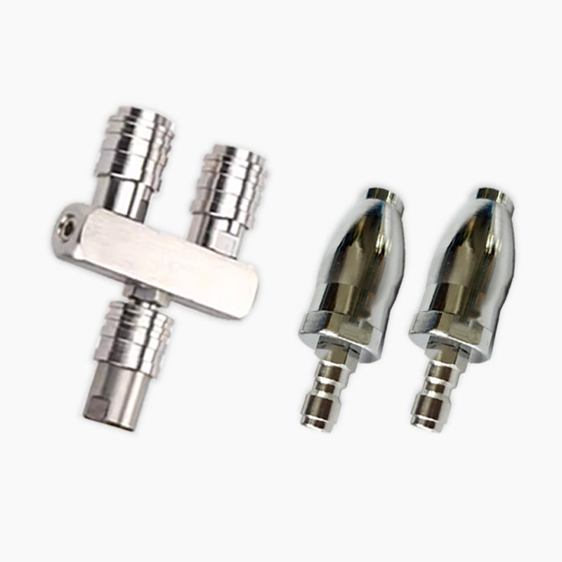 🔥Up to 40% OFF🔥Quick Connect Double Spray Fitting & Rotating Nozzles For High Pressure Washer Gun