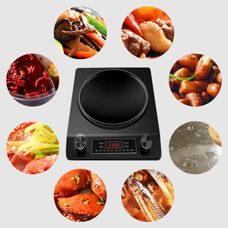 Limited-time offer of 50% off - 3500-watt induction hob, 10 temperature settings