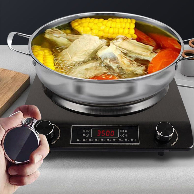 Limited-time offer of 50% off - 3500-watt induction hob, 10 temperature settings