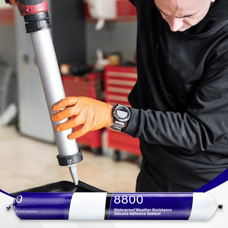 Silicone adhesive sealantš„waterproof and weatherproof against mold and mildew