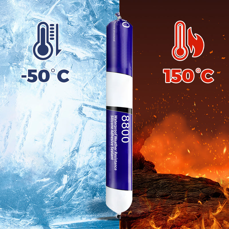 Silicone adhesive sealantš„waterproof and weatherproof against mold and mildew