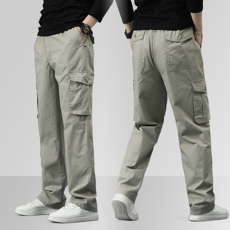 ??Multi-Pocket Durable Ultra Comfort Loose Fit Pants??Perfect combination of utility and comfort??