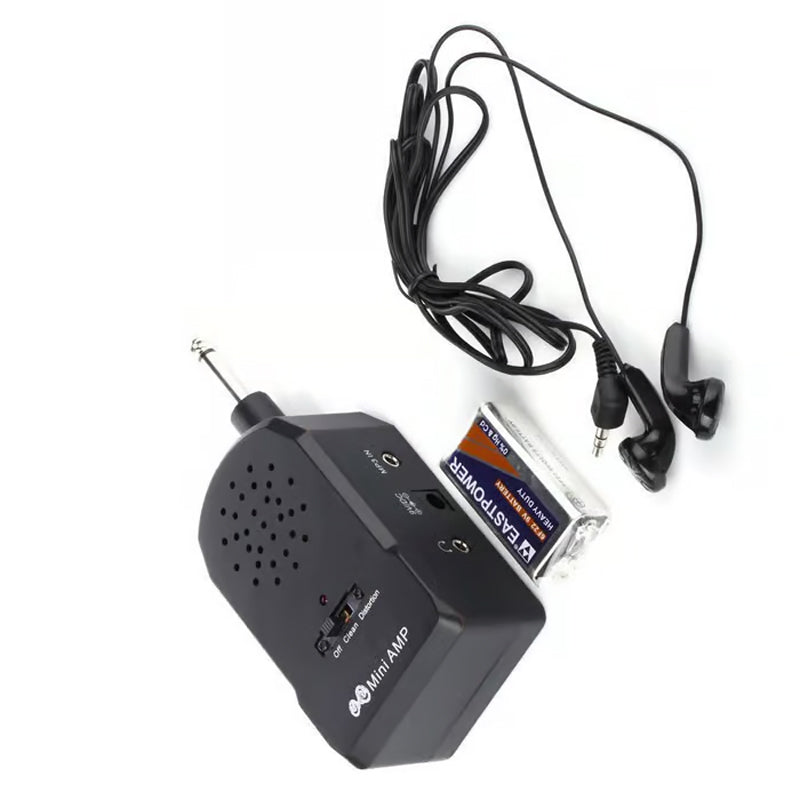 Mini Portable Electric Guitar Amp Set