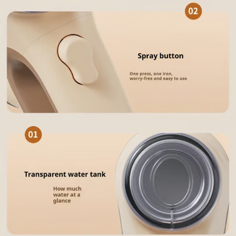 Portable Handheld Vacuum Steamer for Clothes