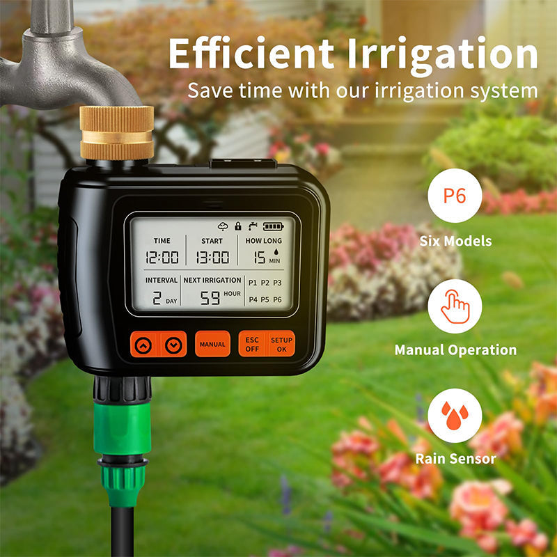 Large LCD Display Water Timer for Garden House(50% OFF)
