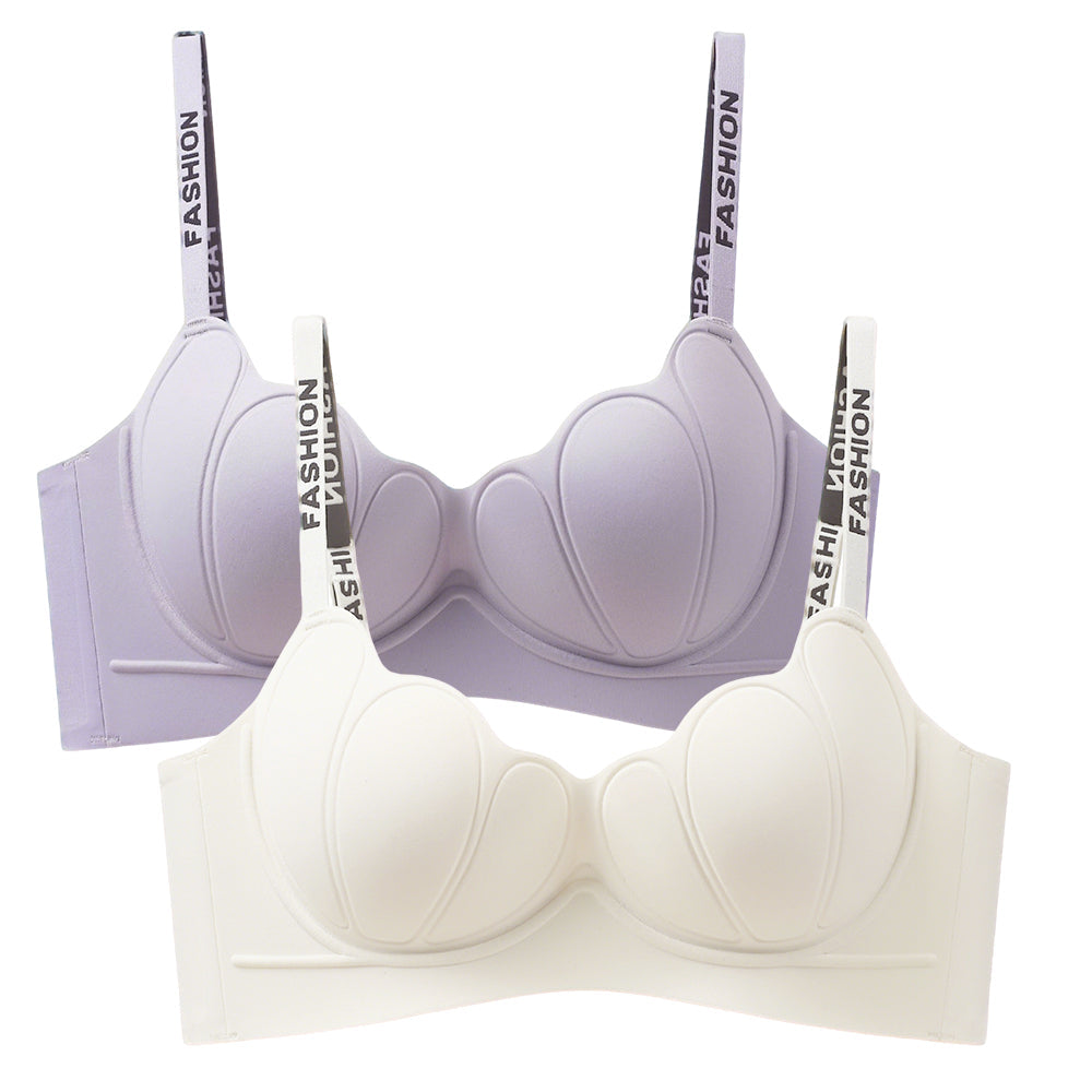 Comfortable Petal-Shaped Seamless Bra