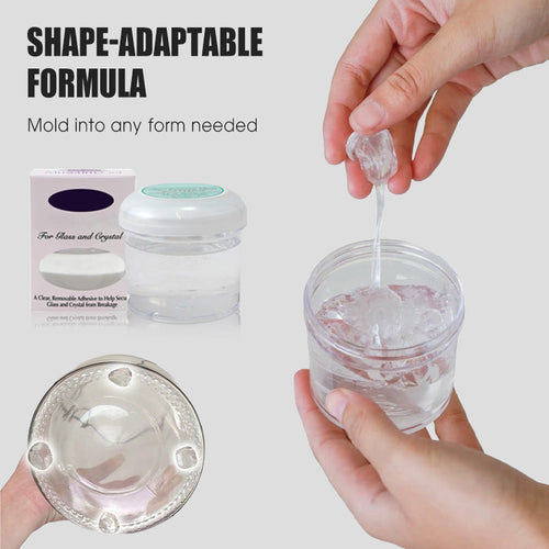 Residue-Free Stable Adhesive Gel for Exhibits & Art