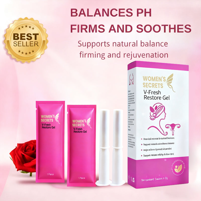 🧼All-Natural V-Fresh Gel🌸 – Intimate Care for Women🩷Daily freshness, Restores Comfort & Radiance💞PH Balance & Odor Control
