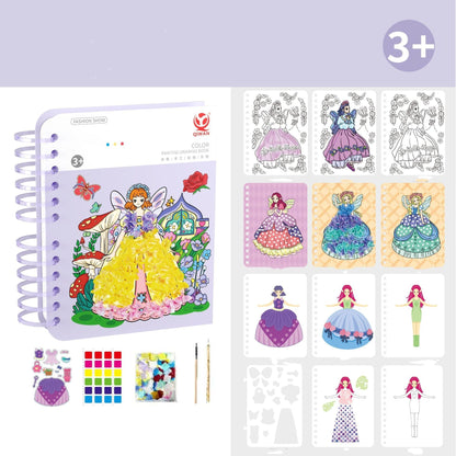 Childhood infinite dream hand-painted