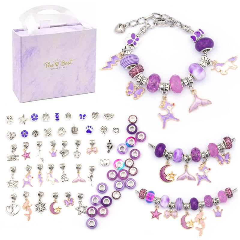 FREE SHIPPING  DIY Gorgeous Bracelet Set - the Best Gift for Children
