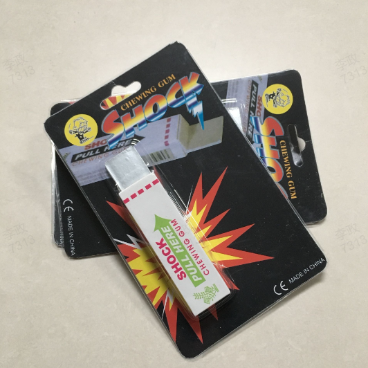 HAPPY TIME Safety Trick Electric Shock Chewing Gum