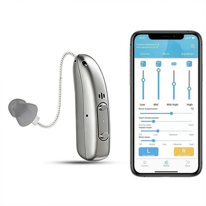 Cheeroll® Smart, Self-Fitting Bluetooth HearingAids (App Controlled)
