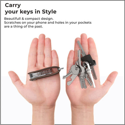 Buy 2 Get 1 Free (3PCS) Leather Key Organizer