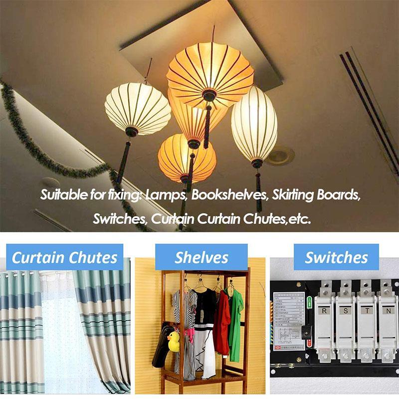 Self-Drilling Drywall Anchor with Screw Kit  Universal Anchor Bolts