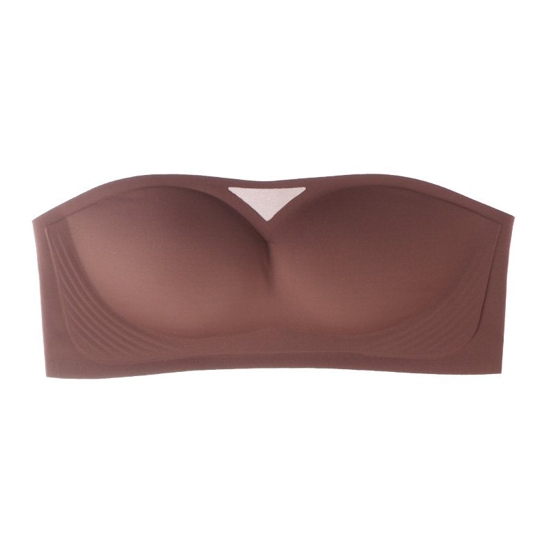 Women's seamless non-slip strapless bra
