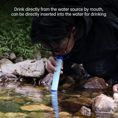 Tired of Unsafe Drinking Water on Hikes & Emergencies? This Portable Water Filter Straw Delivers 99.999999% Pure Water Instantly!