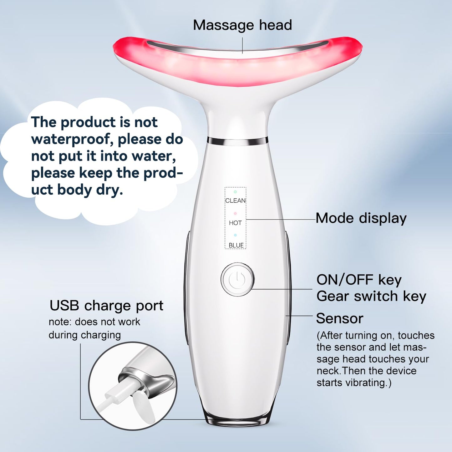 🔥Up to 25% OFF🔥3-in-1 Beauty Massager for Face and Neck