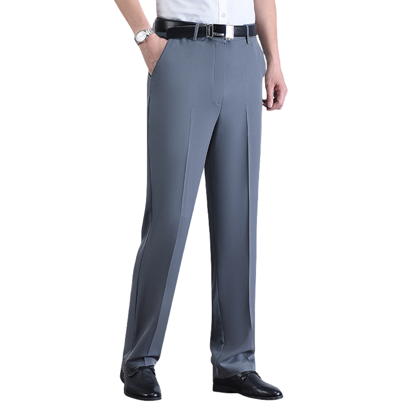 Men's Ice Silk Quick Dry Suit Pants