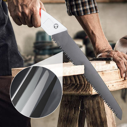 Lightweight and sharp universal pruning saw with sheath