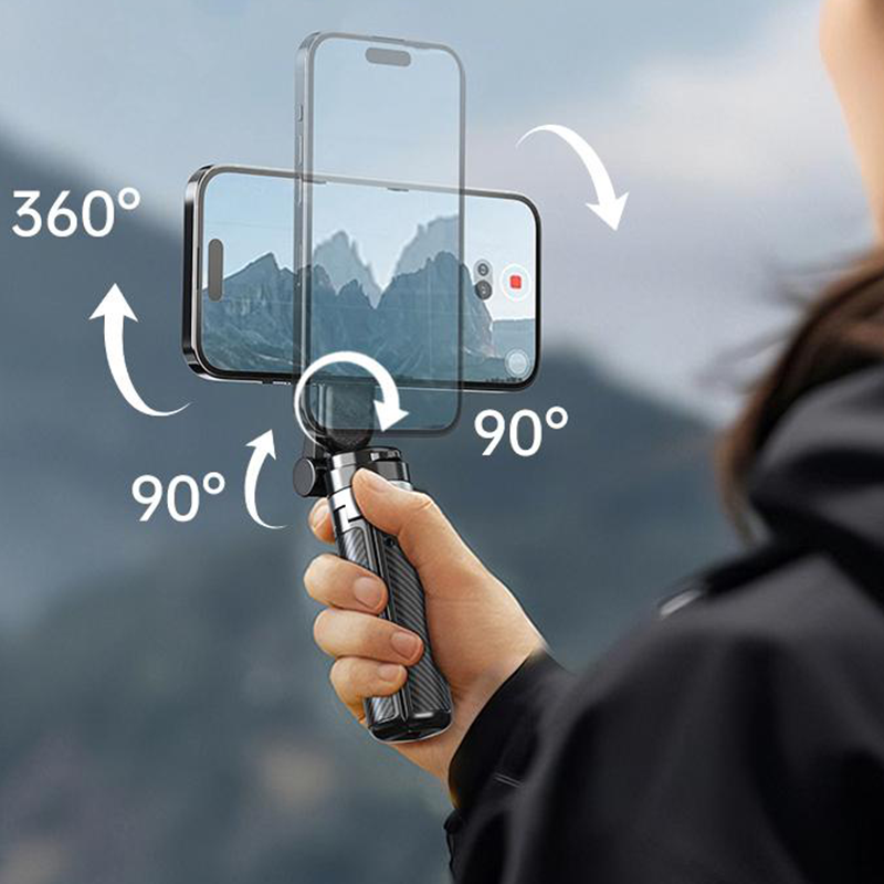 4-in-1 Multifunctional 360° Rotation Magnetic Selfie Stick