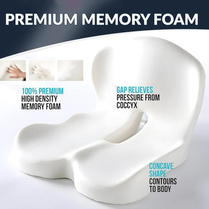 Non-Slip Memory Foam Seat
