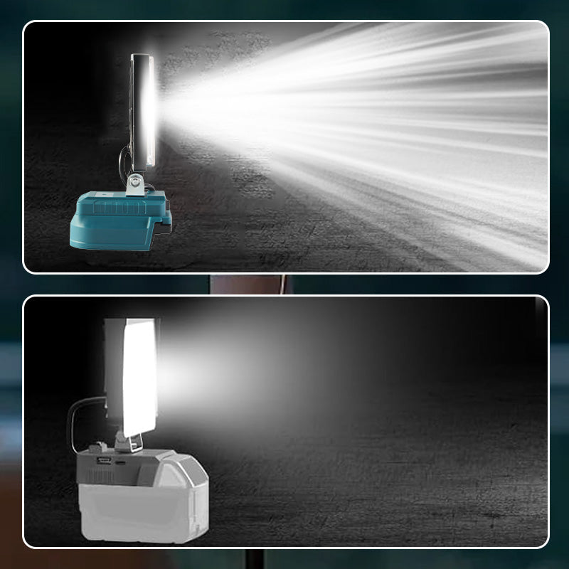 LED Flood Light with USB/Type-C Charging